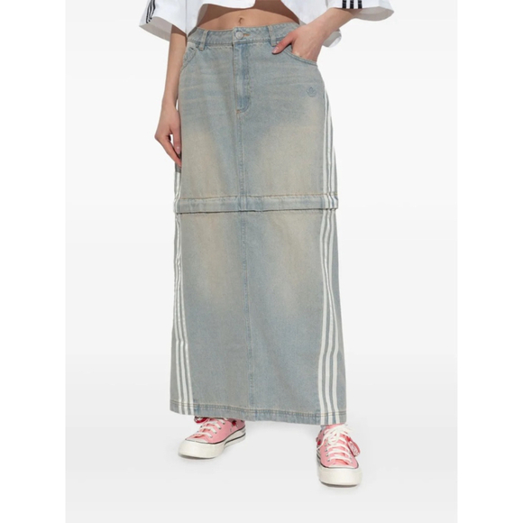 adidas Dresses & Skirts - adidas Adilenium Season 3 skirt Sz 10 light wash